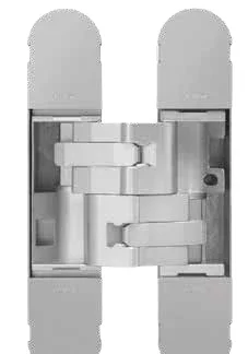 Charnière de porte invisible 1131S Argenté