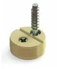 Insert plastique à visser 9006