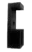 Support d&rsquo;extremite noir pour tringle 1706 REC