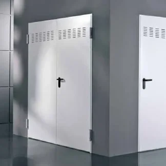 Porte multi-usages (avec grille de ventilation)