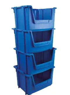 Bacs de rangement empilables (cellule intitulée « ECO TAYG 120L-P »)