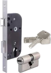 Serrure encastrable V65 avec cylindre V2