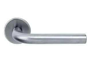 Poignée de porte sur rosace ronde V9001