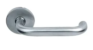 Poignée de porte sur rosace ronde V9003