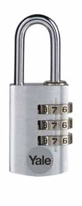 Cadenas à combinaison aluminium YE3CB